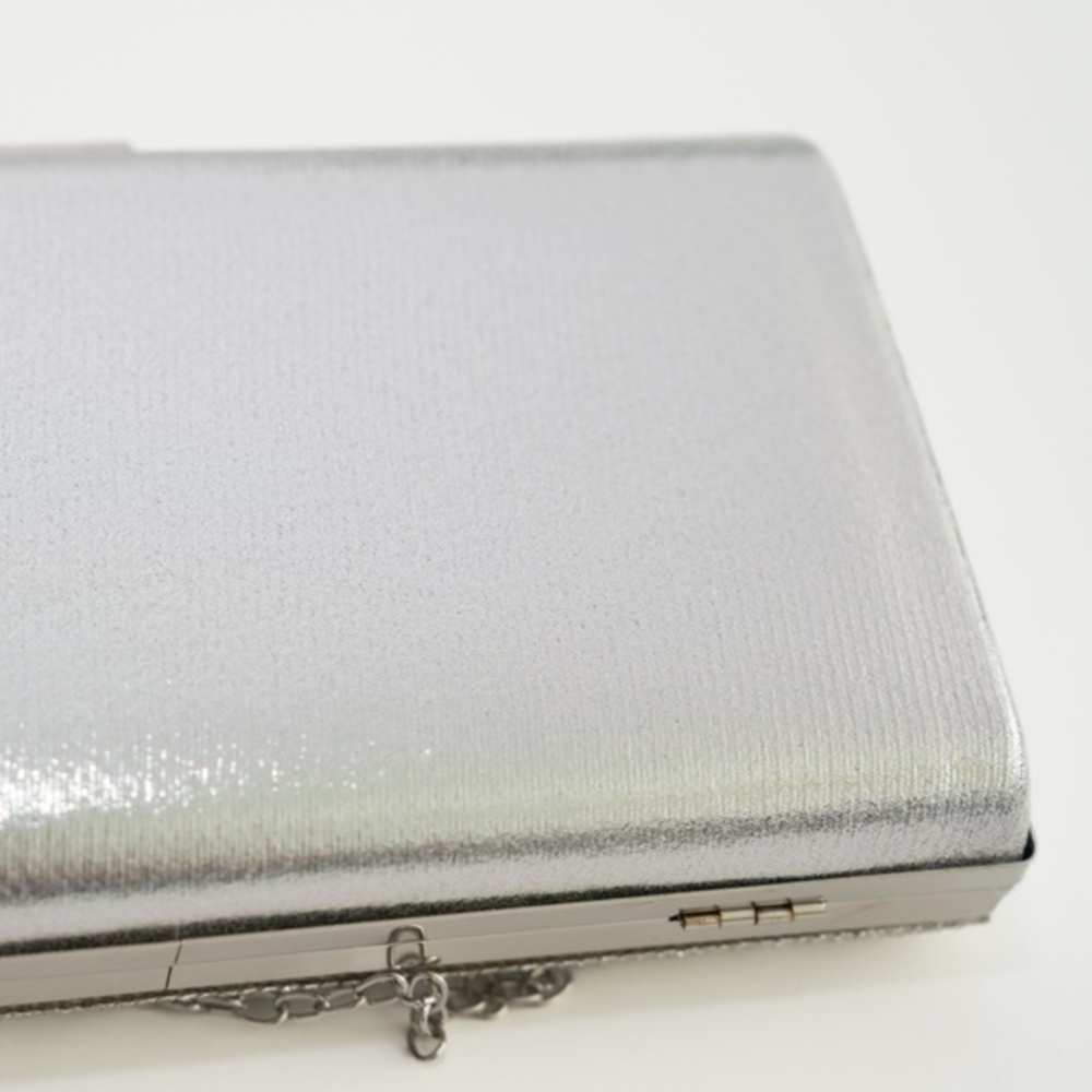 SILVER Rhinestone Evening Bag - Picture 9 of 10